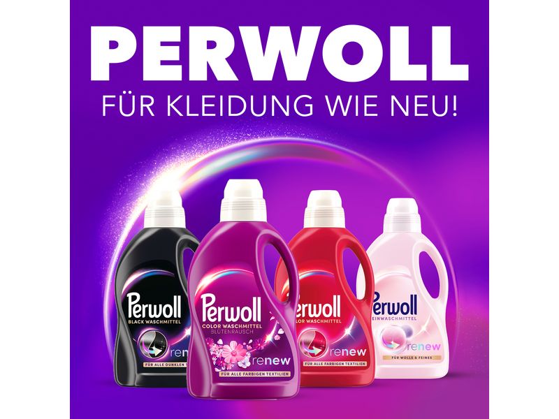 Perwoll Flüssigwaschmittel Color Blossom 1.35 l Feinwaschmittel für bunte Wäsche