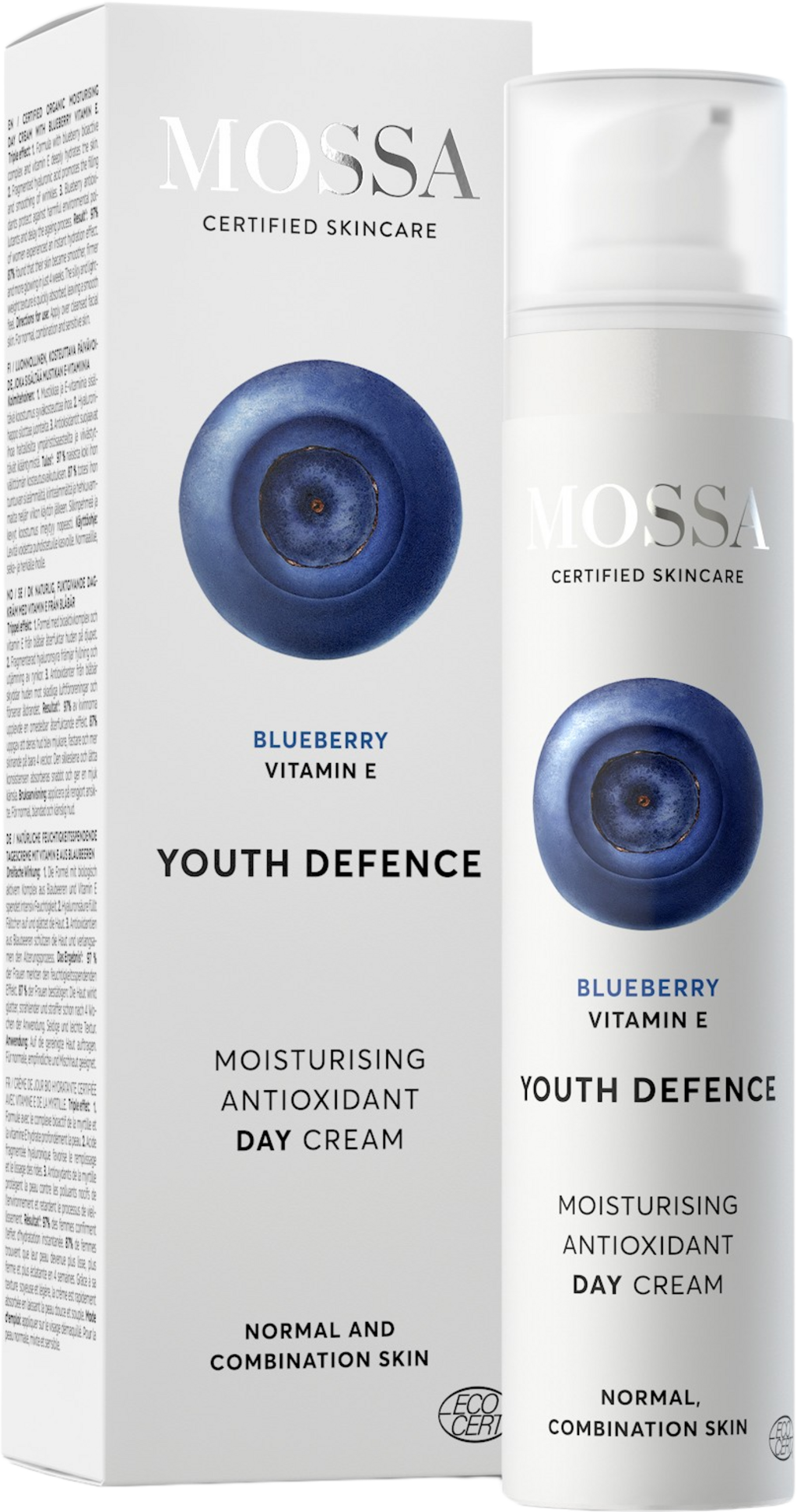 MOSSA  Youth Defence Moisturising Antioxidant Day Cream, 50 ml