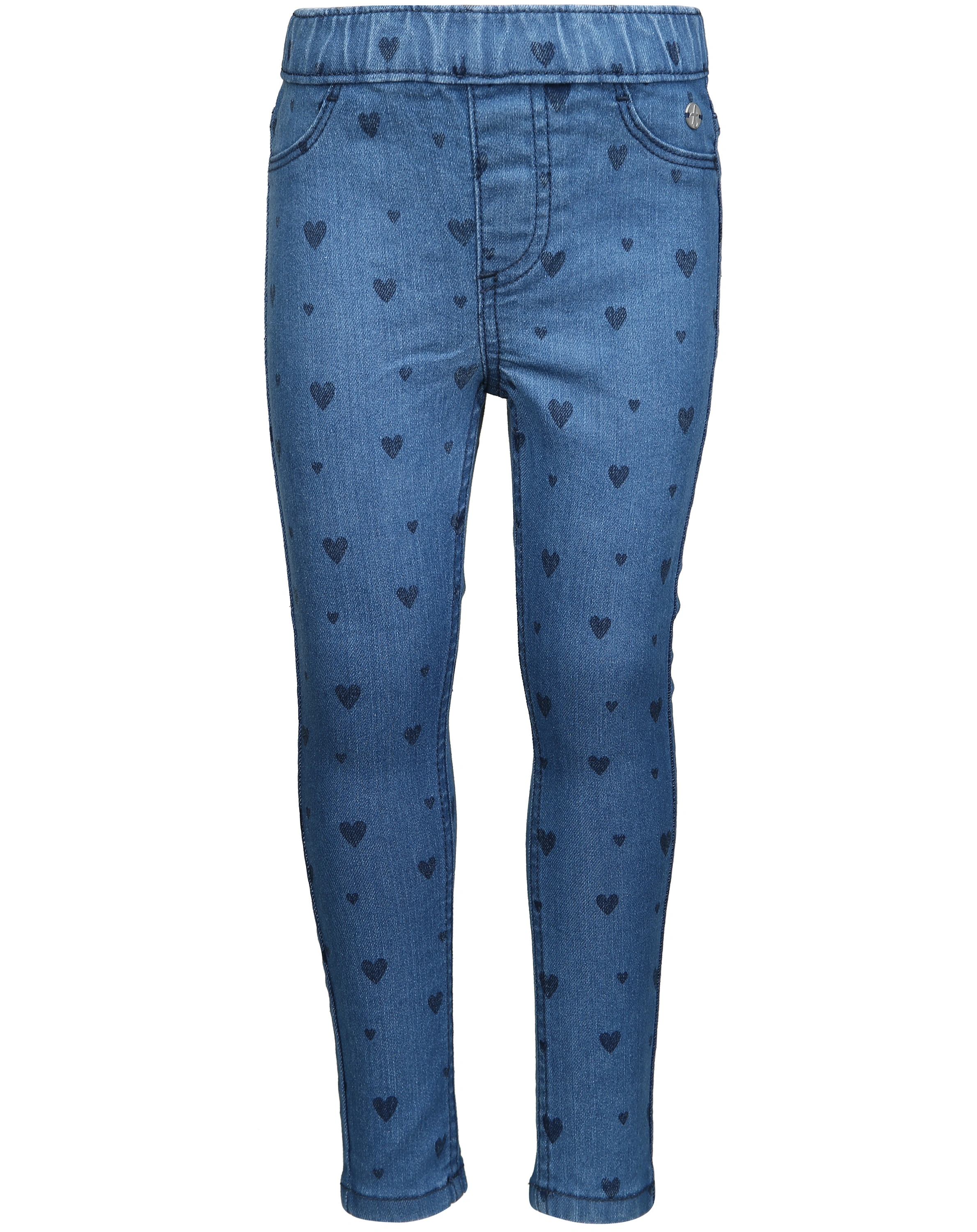Jeggings HERZEN in mittelblau
