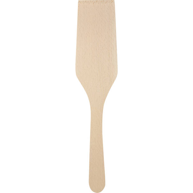 Wok spatel van beuken 29 cm