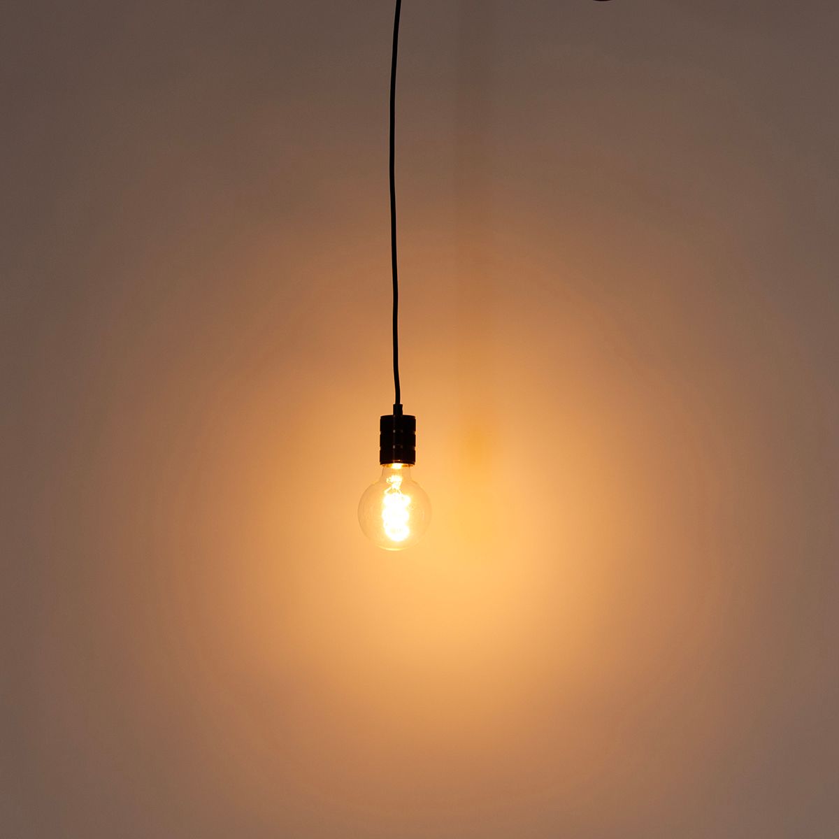 Hanglamp donkerbrons voor railsysteem 1-fase - Iconic Cavalux