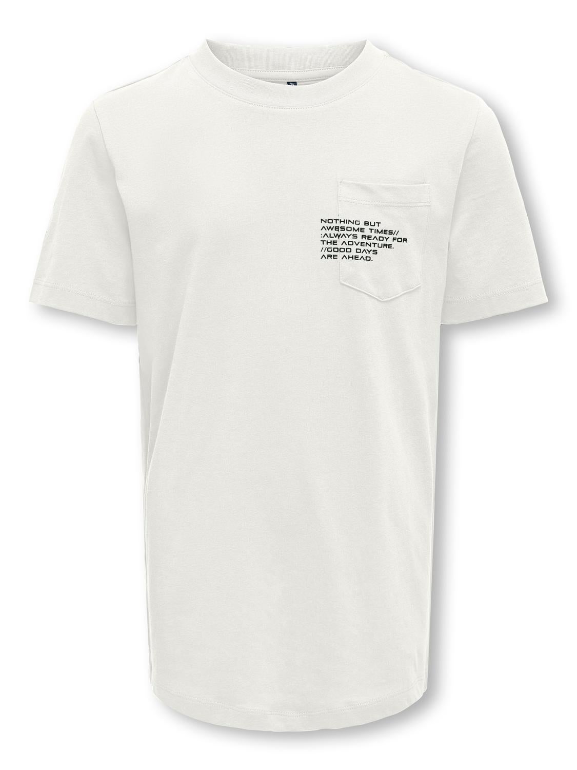 KOBMARINUS T-shirt Cloud Dancer