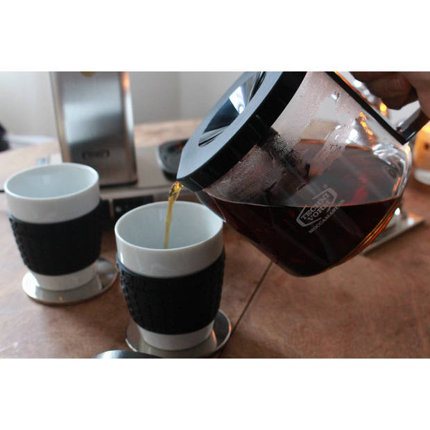 Douwe Egberts Moccamaster filterkoffiezetapparaat KBG Select chroom 1,25L