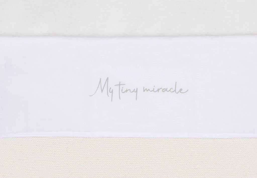 baby wieglaken 75x100cm My Tiny Miracle - Olive Green