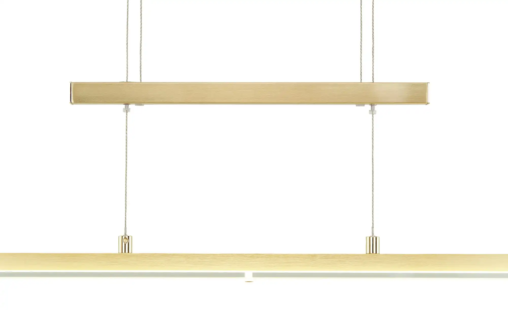 Fischer-Honsel LED-Pendelleuchte, messing matt mit Dimmer