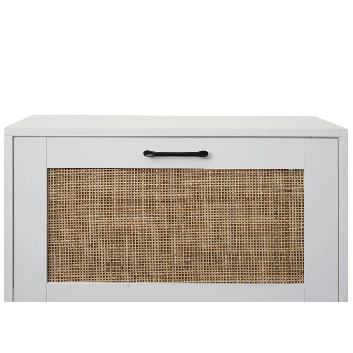 Mendler Armoire à chaussures HWC-N92 - Blanc