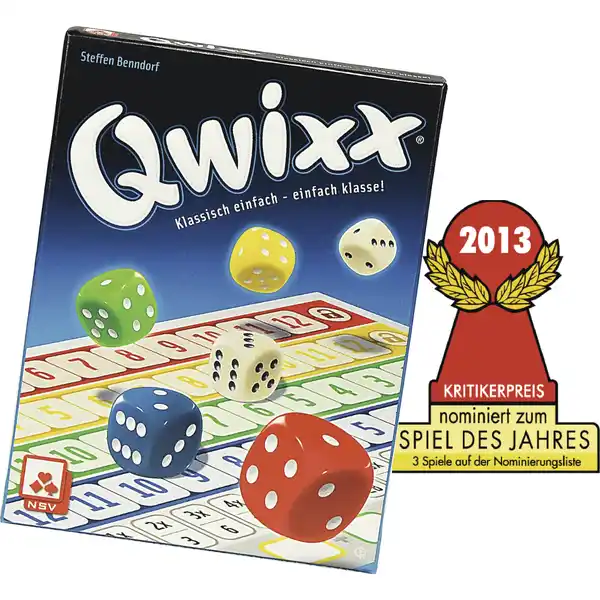 Spielkarten Qwixx