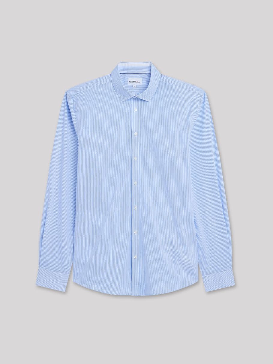 Chemise extra-slim stretch rayée