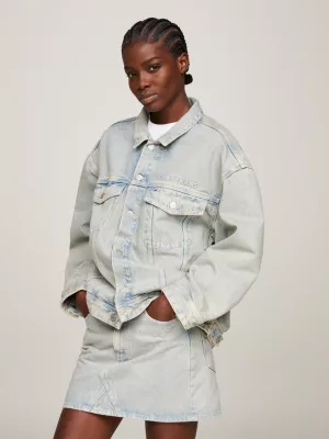 Jaqueta jeans oversized Daisy