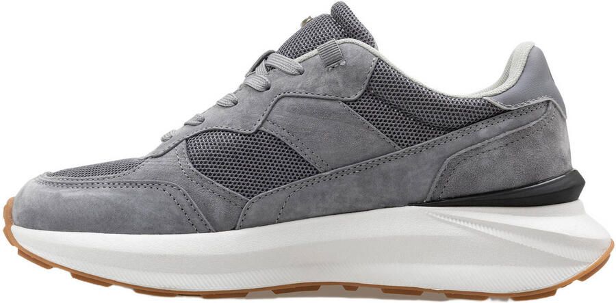 Blue Industry grijze suède heren sneakers Blue Jogger