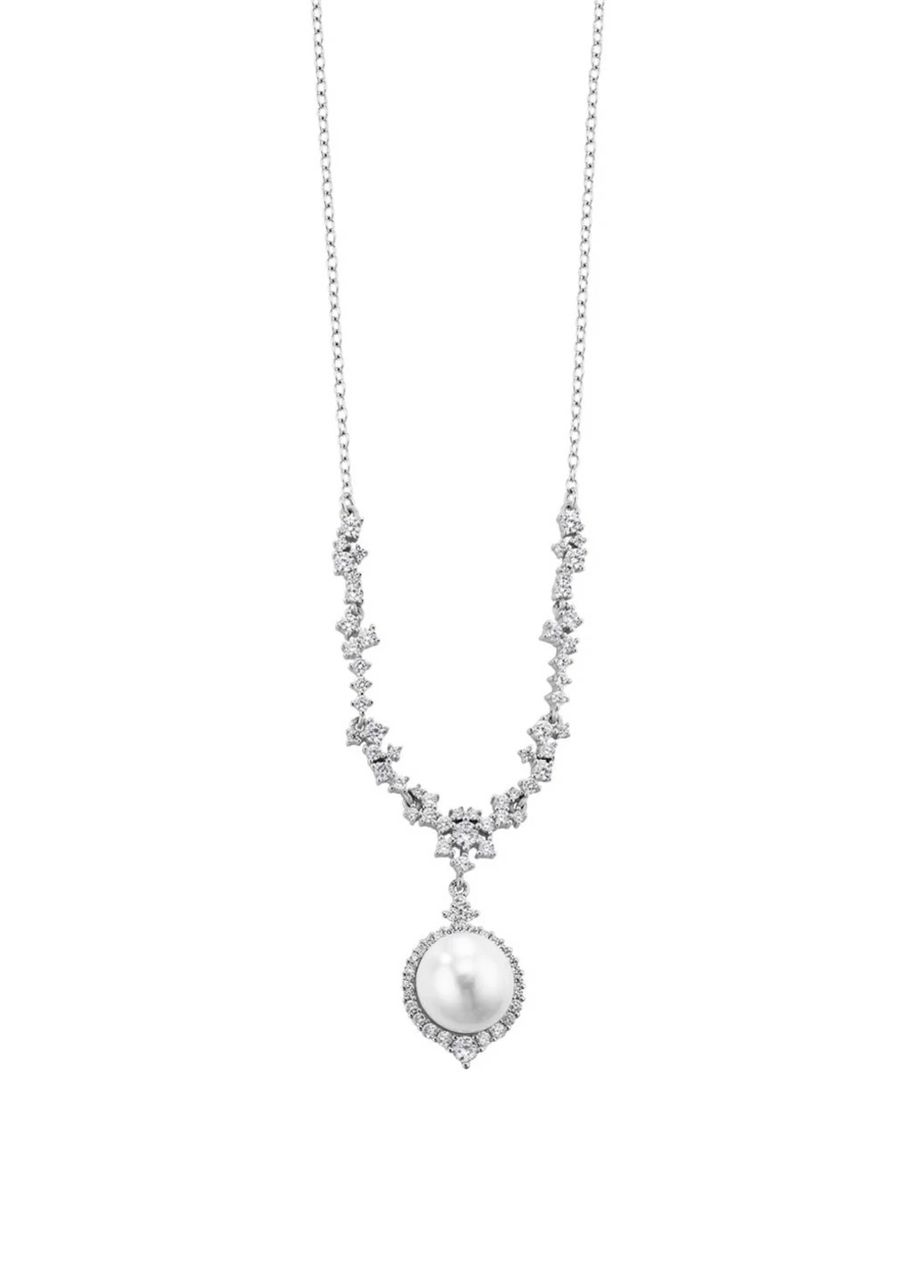 Schmuck-Set mit Süßwasser-Zuchtperlen, 2-teilig