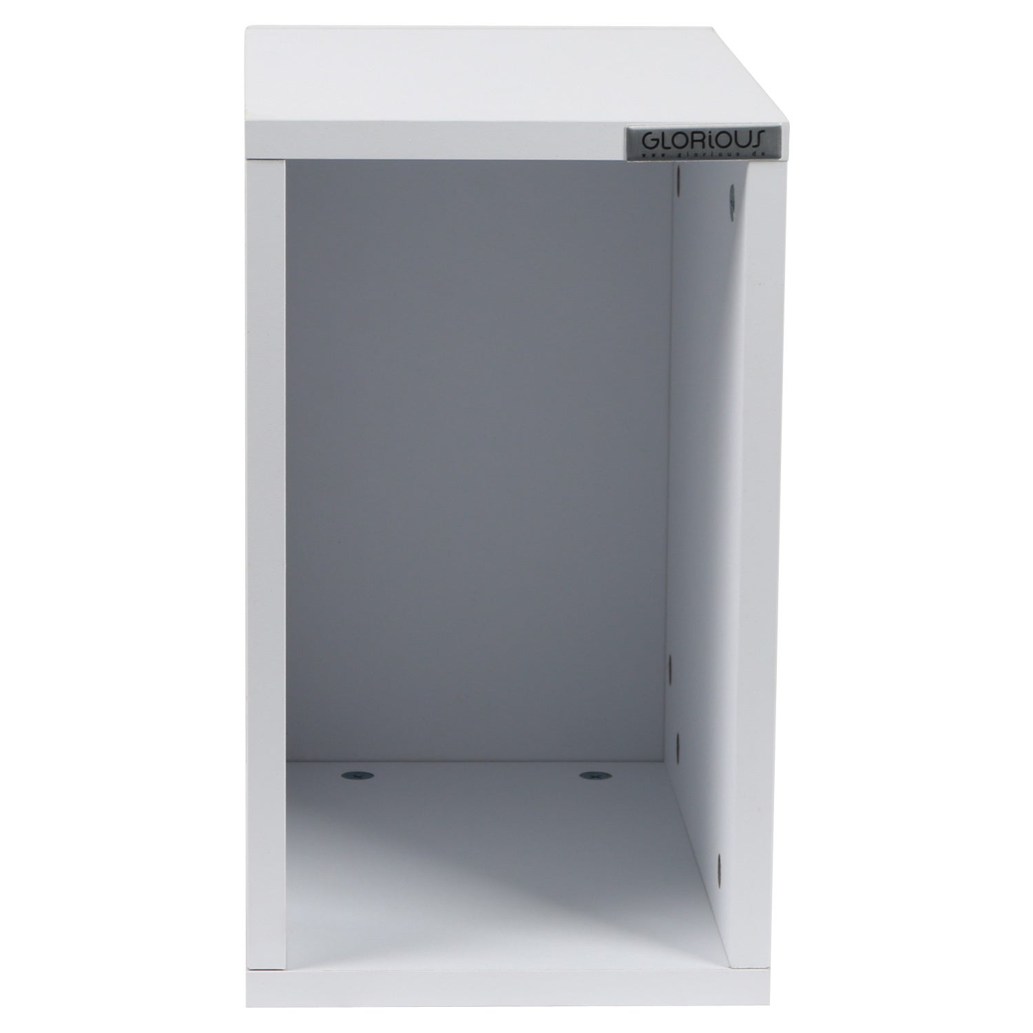 Glorious Record Box White 55 compartiment voor 12 inch vinyl