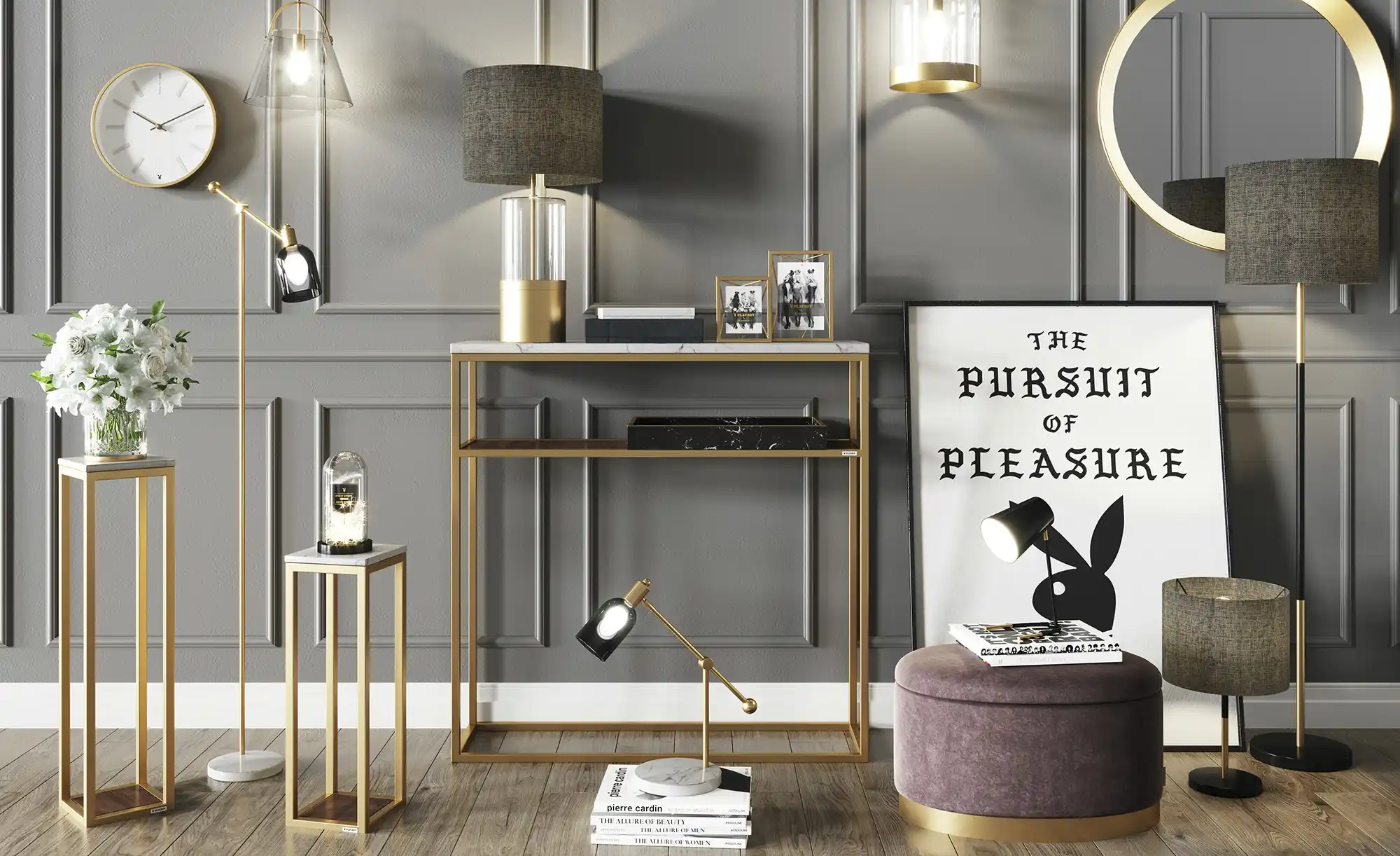 Playboy Hängeleuchte Liza