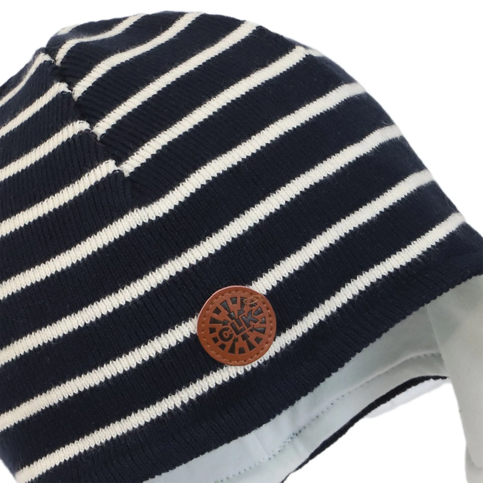 Calikids Tuque Doublée Rayée 3-24mois