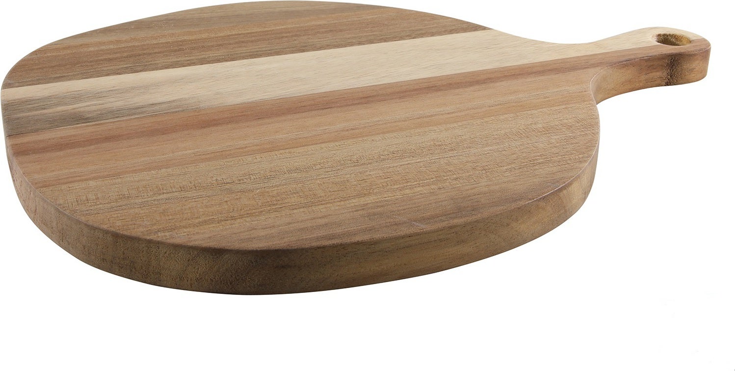 Snijplank naturel acaciahout 31,5 x 23,5 x 1,5 cm