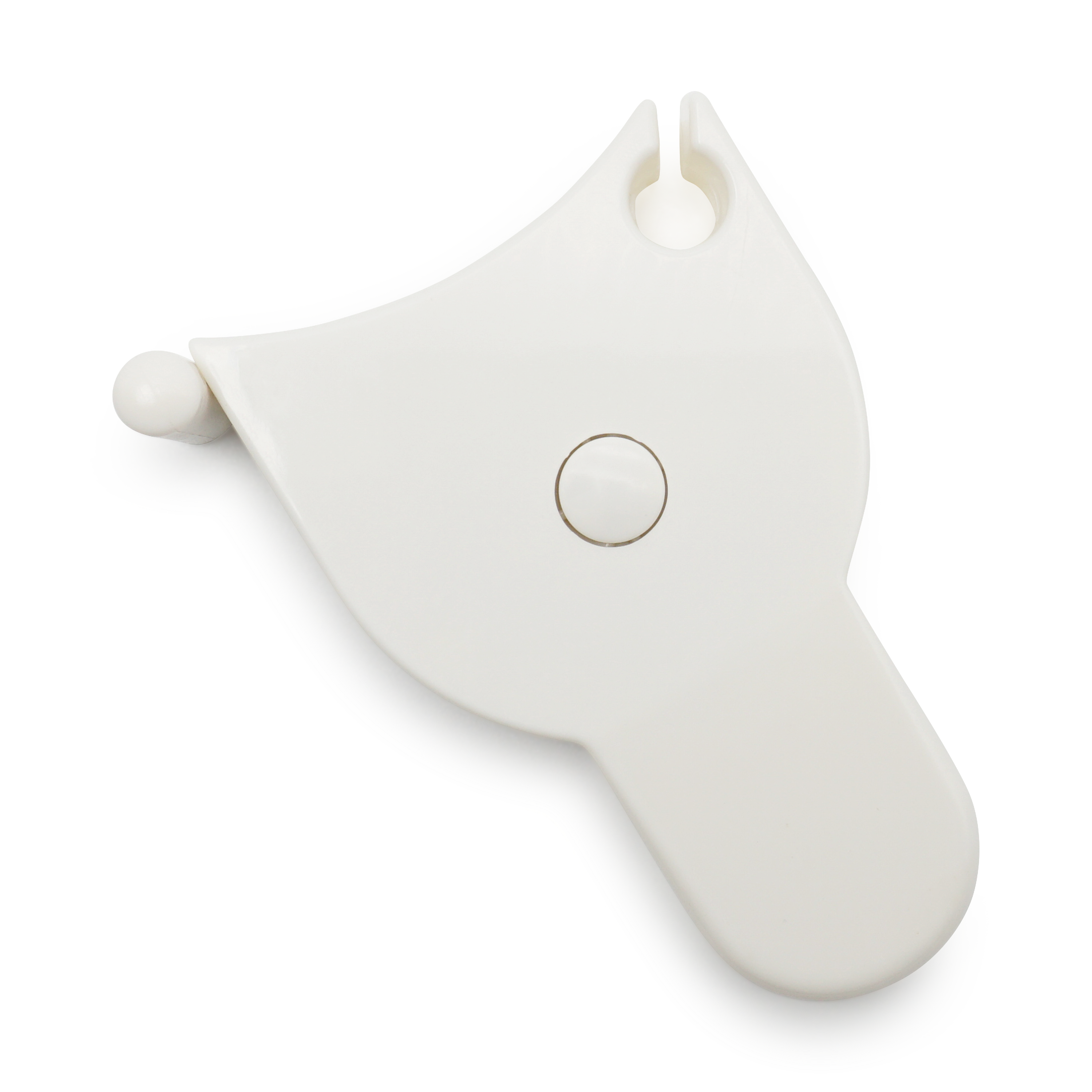 (150cm) Körper Massband Flexibles Ausziehband in Zentimeter mit Aufrollmechanismus - Weiss