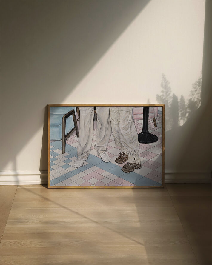 Poster & Frame Bille Who - Side by Side Flerfarvet
