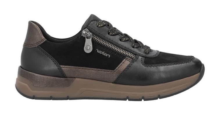 Rieker 58902 schwarz/schwarz/antik/schwarz