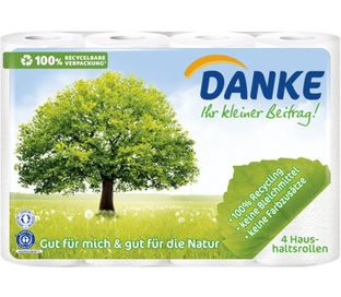 Danke 3-Laags Keukenpapier 4ST
