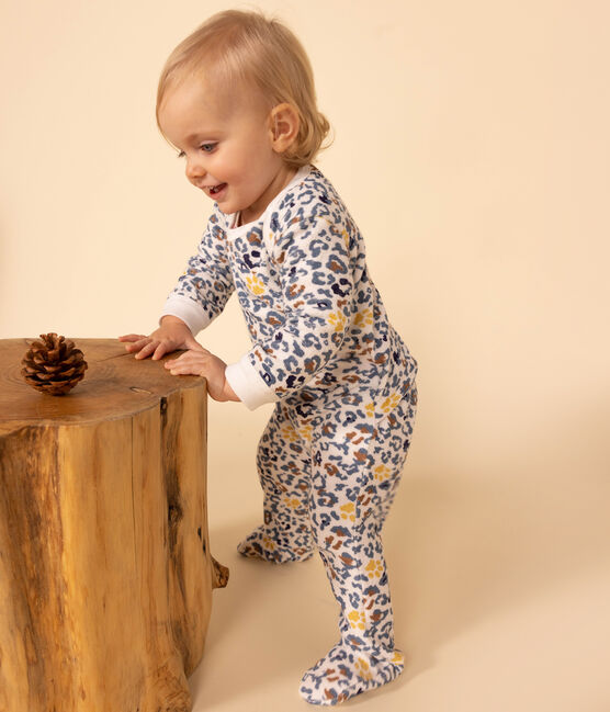 Pyjama bébé en bouclette éponge