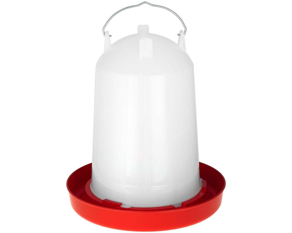Abreuvoir siphoïde plastique 12 litres poules • abreuvoir volailles