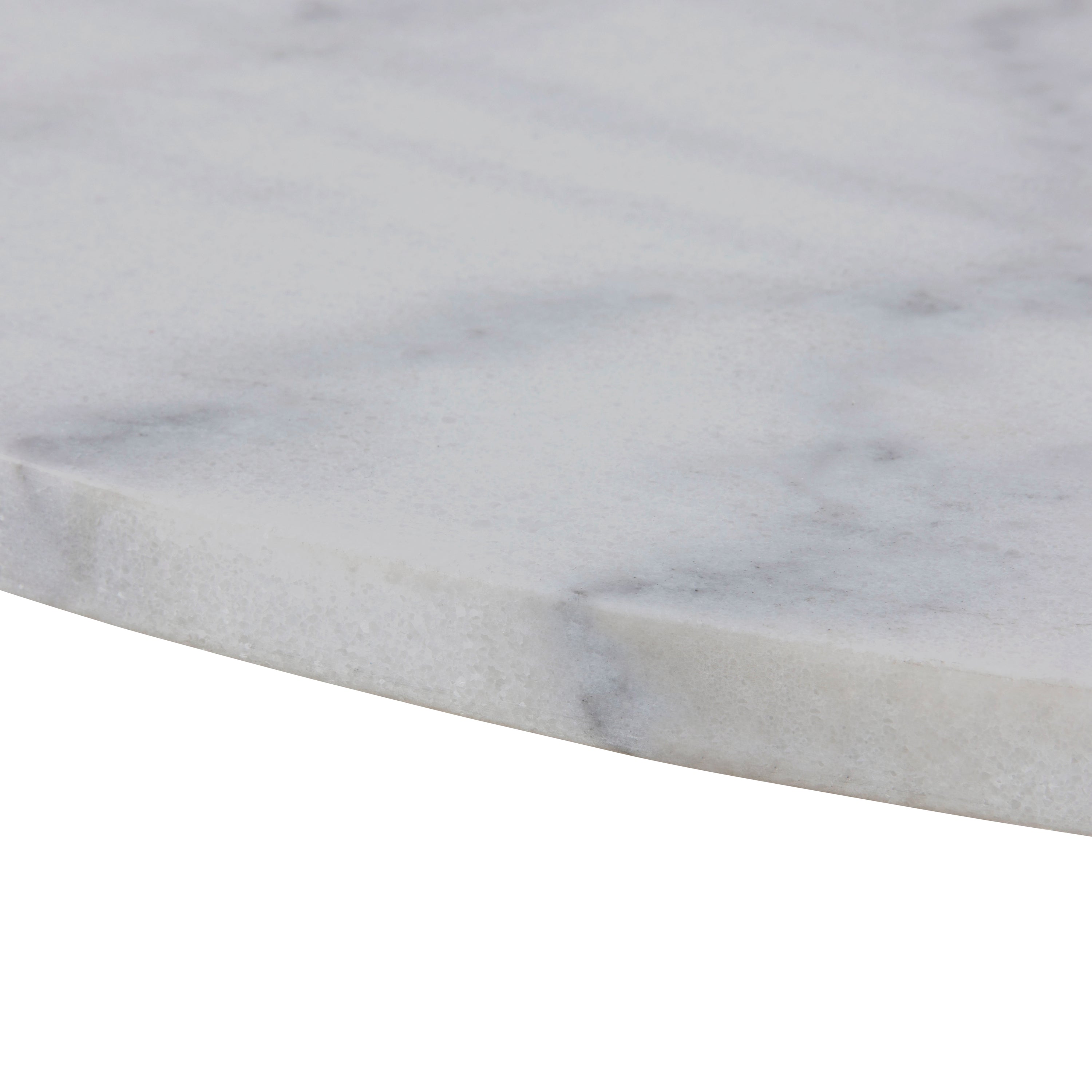 by fonQ Marble Eettafel Marmer - Ã 110 cm - Wit