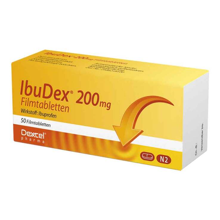Ibudex 200 mg Filmtabletten, 50 St