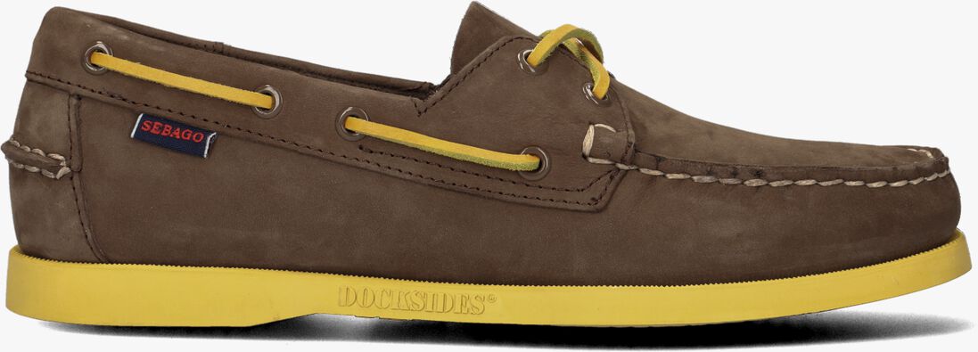 SEBAGO bruine sebago veterschoenen docksides
