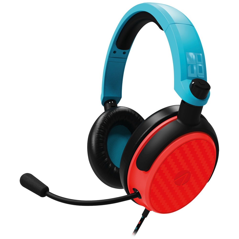 Stealth C6-100 Gaming-Headset für Xbox, PS4/PS5, Switch, PC & Mobilgeräte – Neonblau & Rot