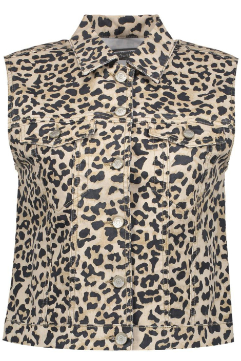Geisha ecru dames gilet