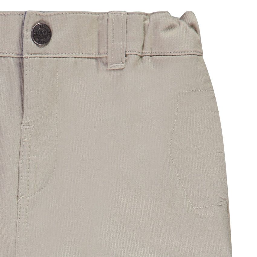 Pantalon en twill uni pour bébé garçon - Ecru
