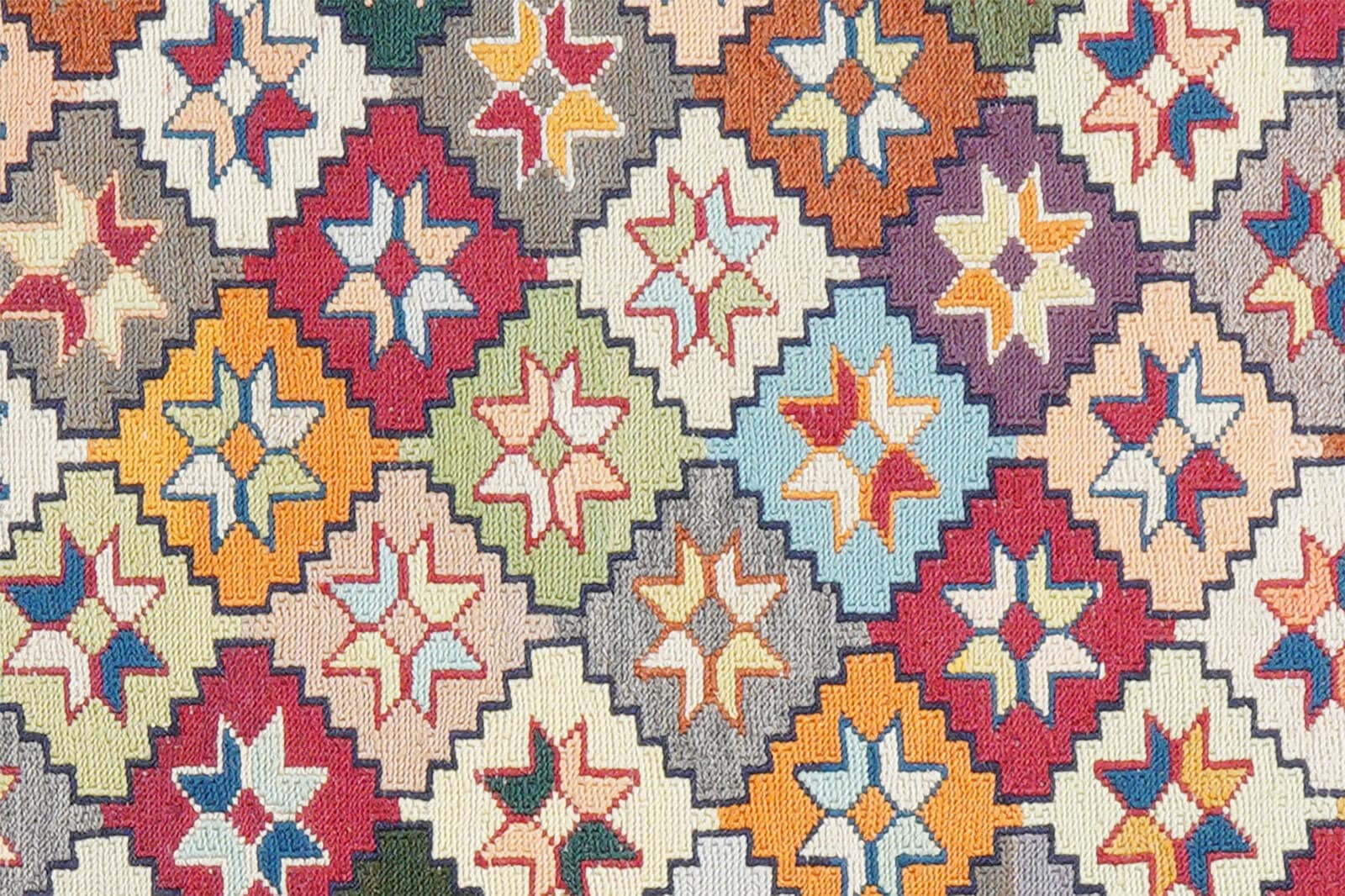 porta x Ipek Kelimteppich SUMAK SHAHSAVAN ANOUK 106 x 144 cm mehrfarbig