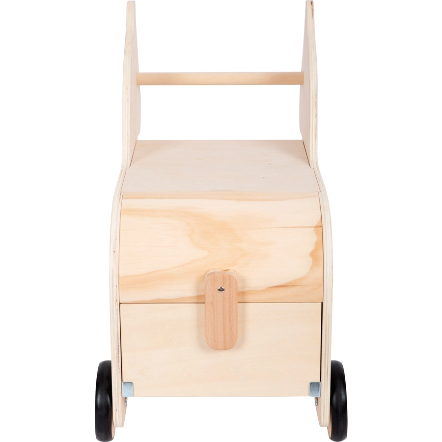 small foot® Spielzeugkiste mit Rollen Zebra „Wildlife“