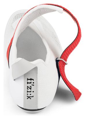 Chaussures de Triathlon Fizik Hydra Aeroweave Carbon Blanc/Bleu/Rouge