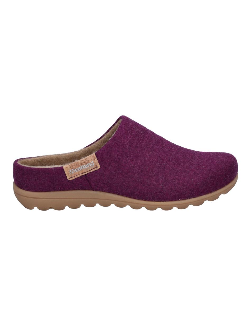 Hausschuh Cadiz 01, purple
