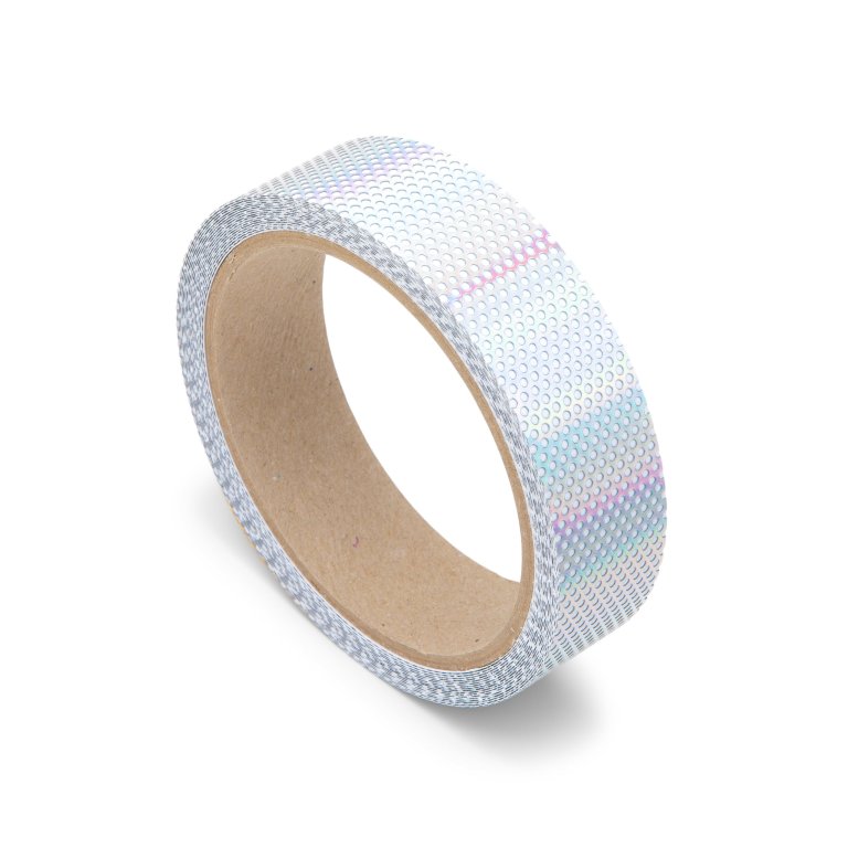 Holografisches Klebeband perforiert