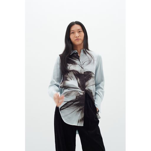 InWear DurianaIW Skjorte, Metallic Water Flower, 40