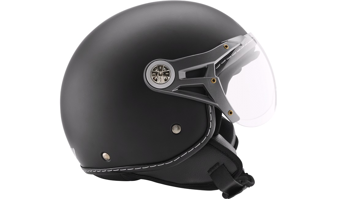 Pilothjelm NEX Racing Soul Retro matsort str. L