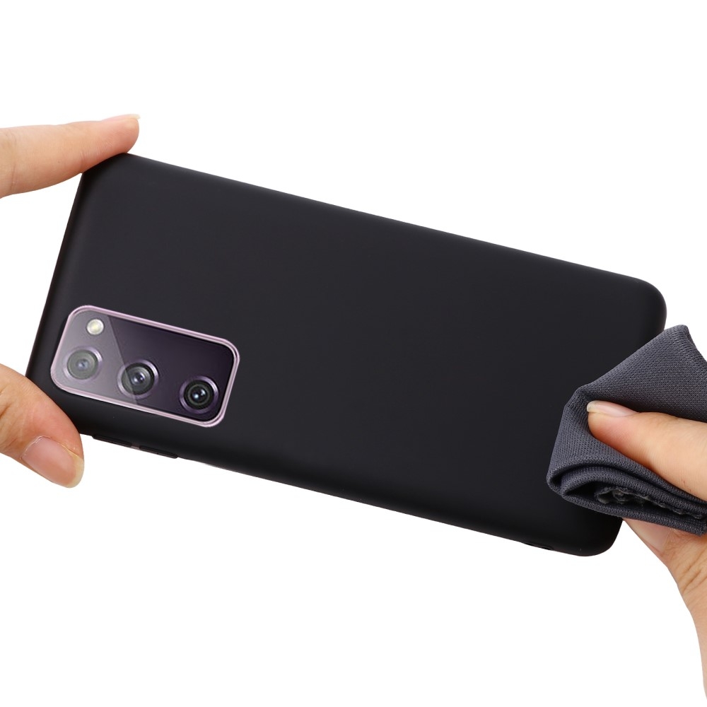Samsung Galaxy S20 FE / S20 FE 5G Silikon Case Hülle - Schwarz