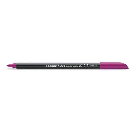 edding 1200 Fasermaler colourpen, 1mm, rotviolett
