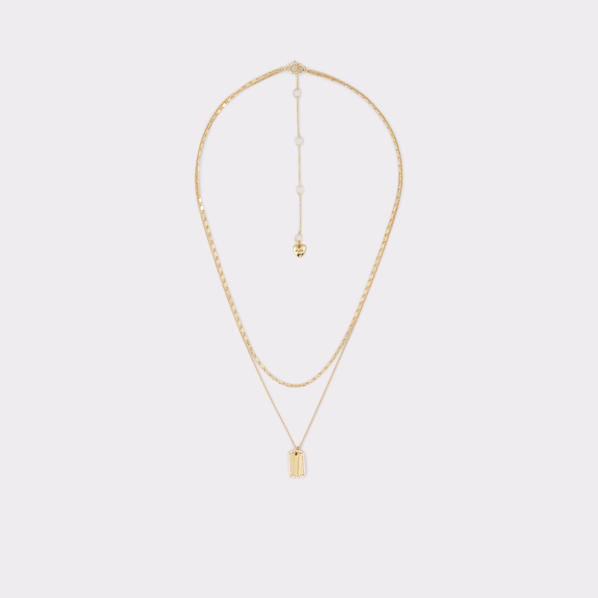 Eroetram Gold-Clear Multi Women Necklaces