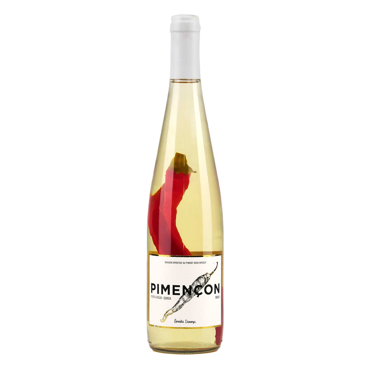 Pimençon doux - Piper Ardoa Goxoa - Vin moelleux au piment basque - Alain Darroze