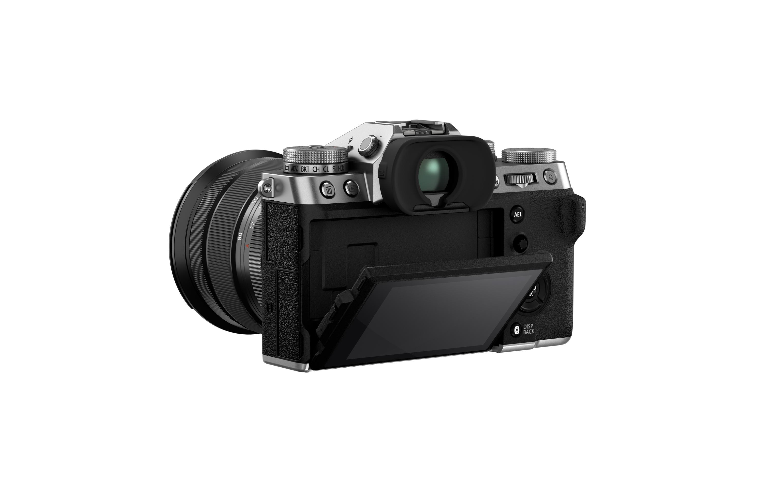 Fotokamera X-T5 Body Silber<br>Spiegellose Systemkamera mit 40.2 Megapixel-Sensor und integriertem Fünf-Achsen-Bildstabilisator