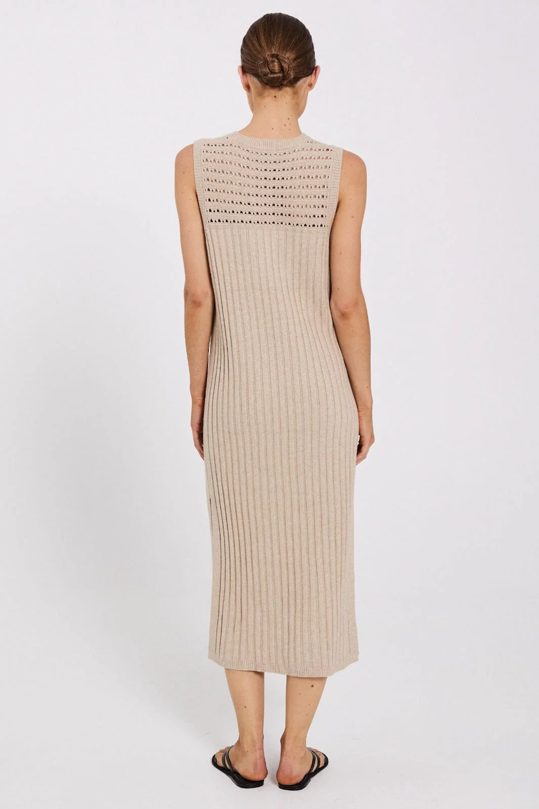 NORR Crome Rib Knit Dress