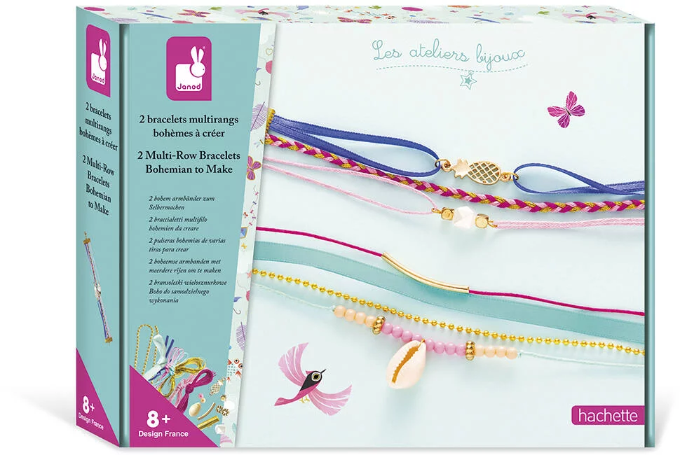 BRACELETS MULTIRANGS BOHEMES - LES ATELIERS BIJOUX