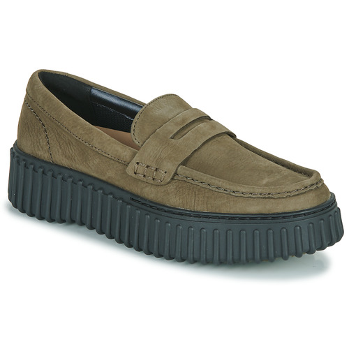 Clarks - TORHILL PENNY - Vert / Noir