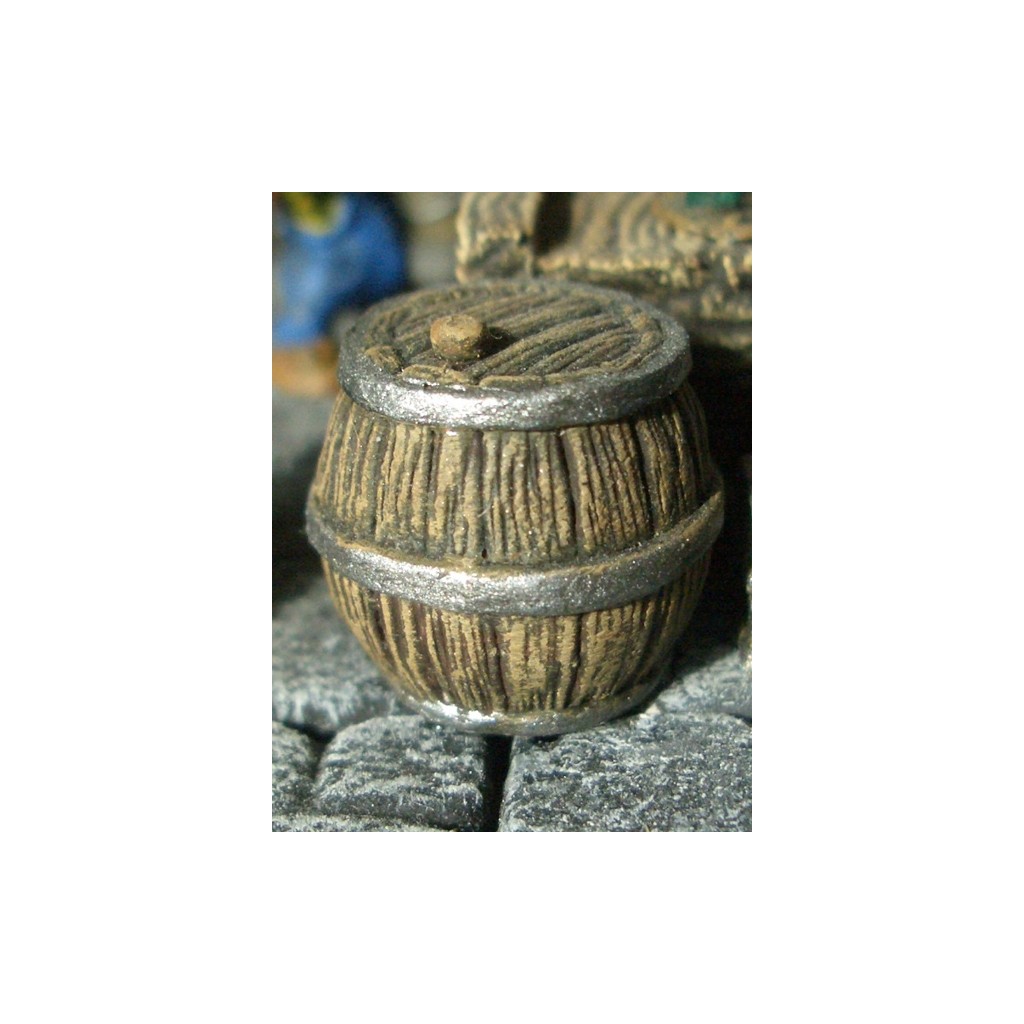 Ziterdes : Wooden Barrel, Large (4 pcs.)