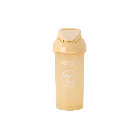 Tasse d'apprentissage à paille   Caramel Beige        de               Twistshake