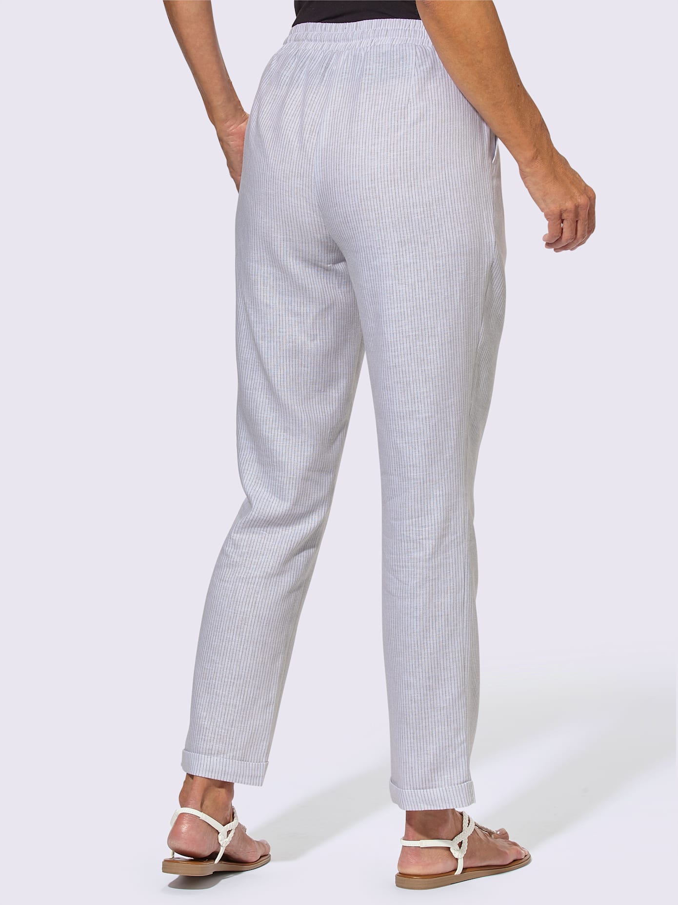Pantalon qualité tissée