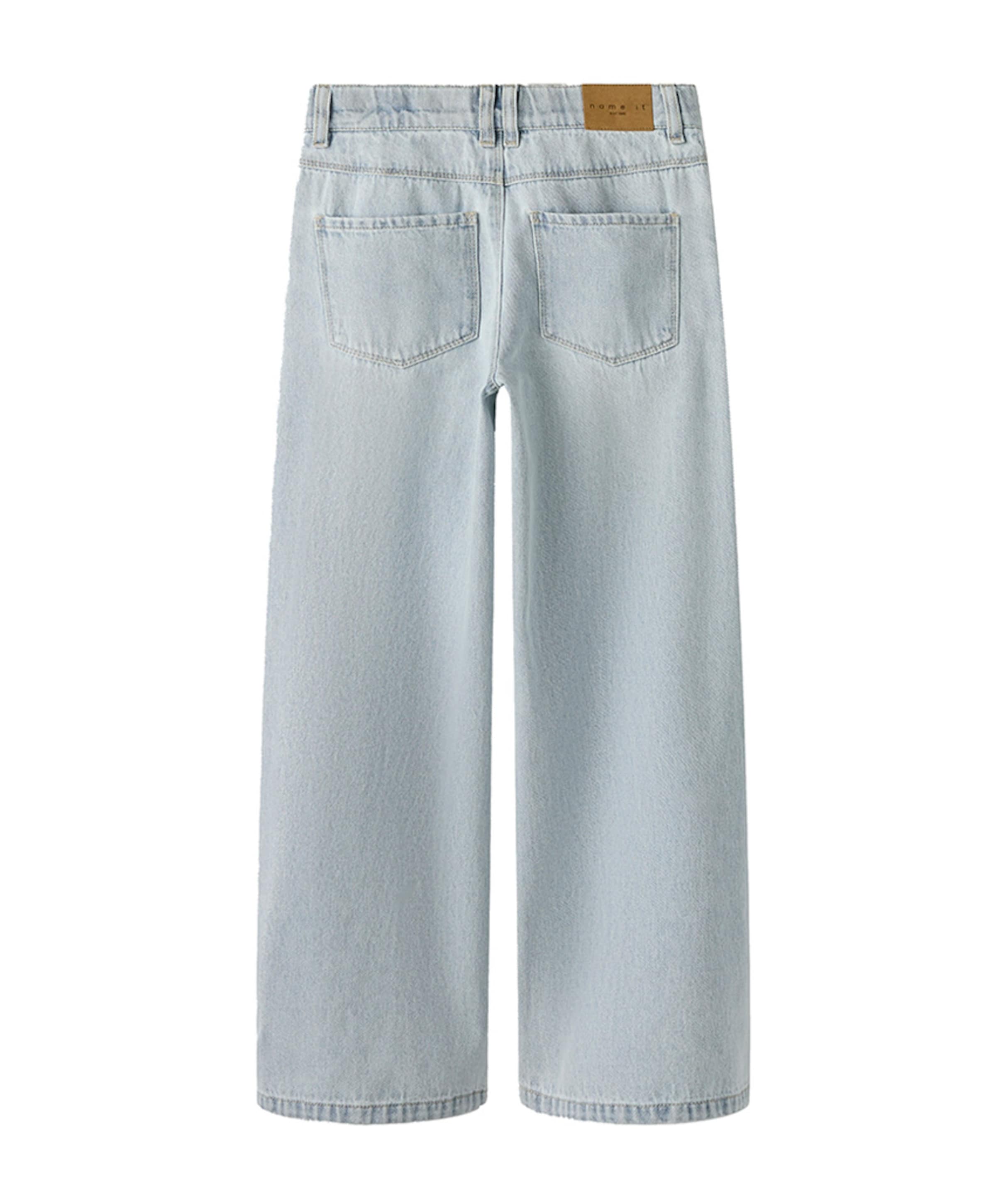Name it NKFBELLA SKATER XWIDE JEANS 3111-ZA meisjes jeans blauw